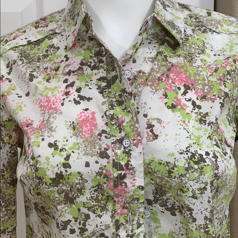 Eddie Bauer button down top Dash size extra-small - Picture 2 of 8